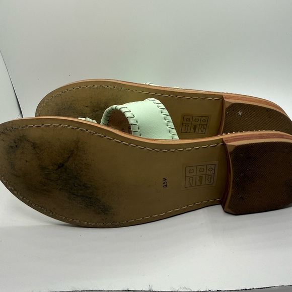 Jack Rogers Women's Light Green Sandals - Picture 7 of 8